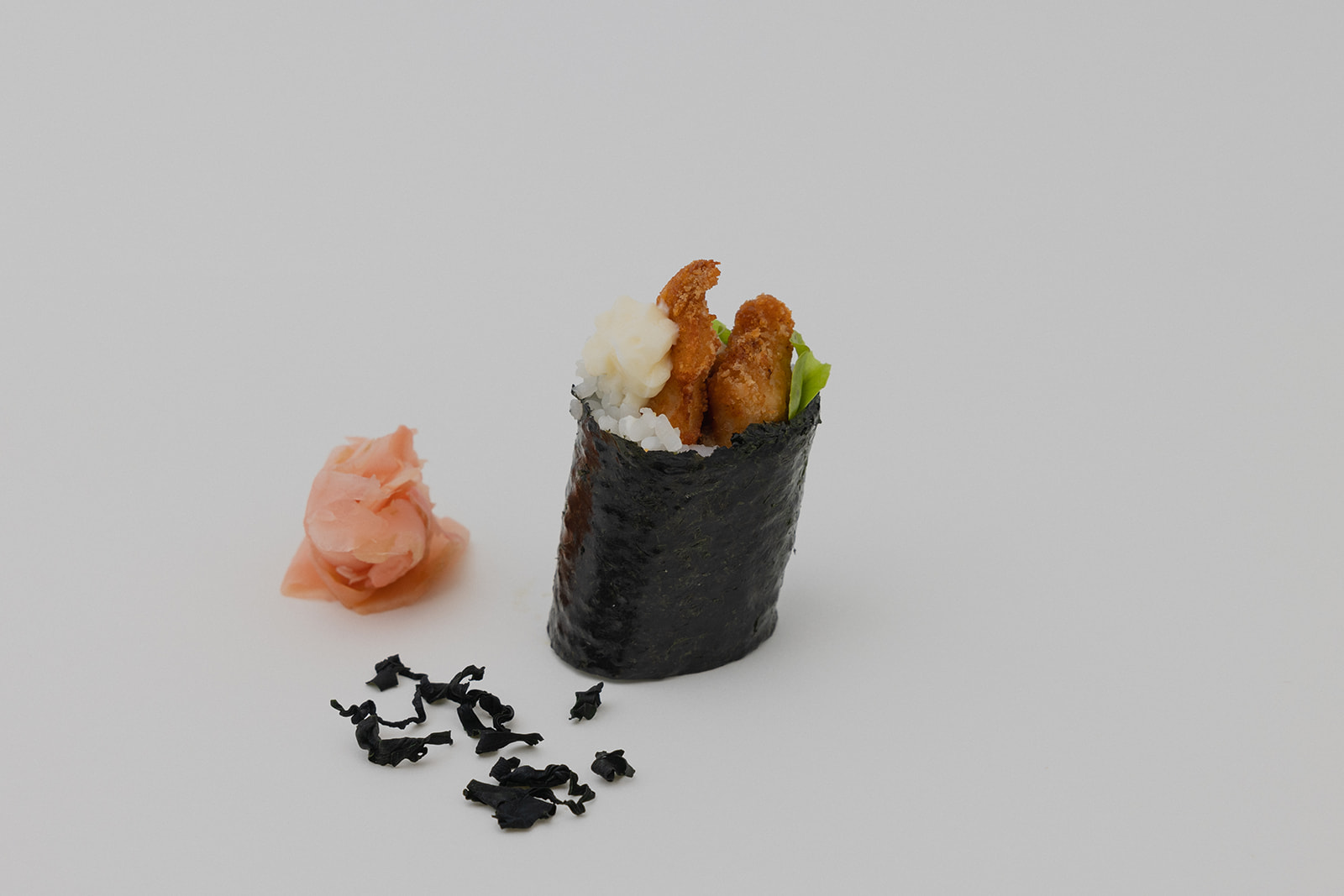 Chicken Schnitzel sushi roll
