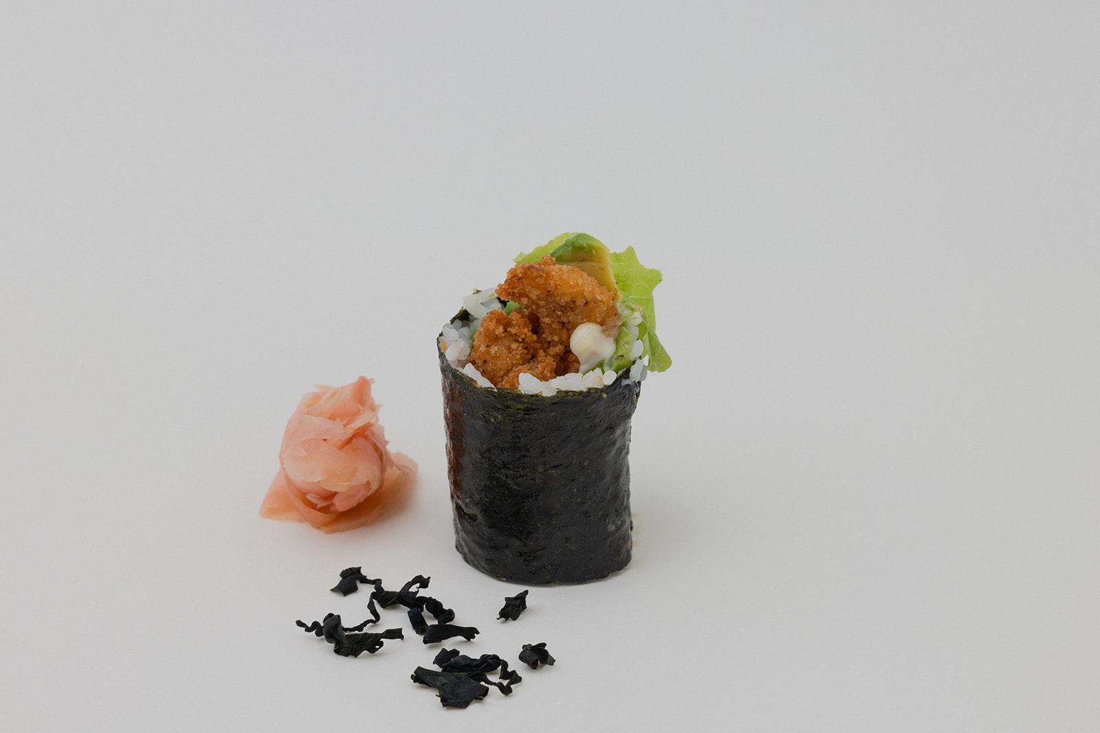 Chicken Avocado sushi roll